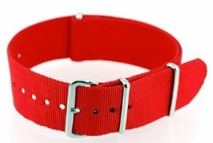 Bracelet nylon NATO Rouge