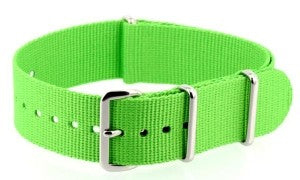 Bracelet nylon NATO Vert Clair