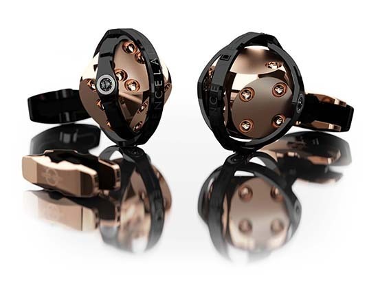 Boutons de manchette Encelade "Dés"