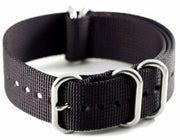 Bracelet nylon NATO ZULU EXTREME noir