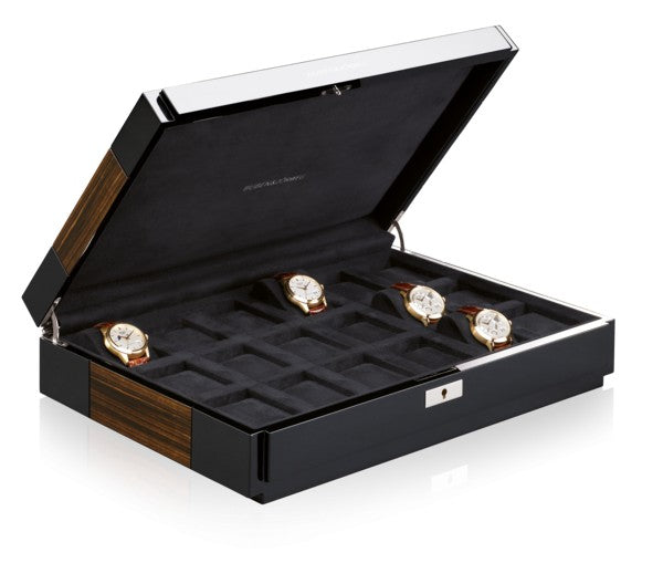 Buben & Zorweg Vantage 18 Macassar - coffret pour 18 montres