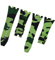 Horus Bracelet Camouflage Rubber pour Audemars Piguet 42mm vert