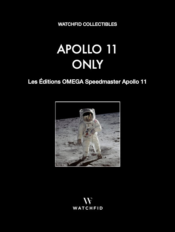 Livre Apollo 11 Only – Les Éditions OMEGA Speedmaster Apollo 11, Watchfid Collectibles, édition française