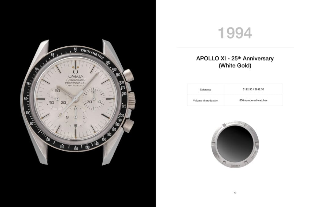 Apollo 11 Only – Watchfid Collectibles book – extract 5