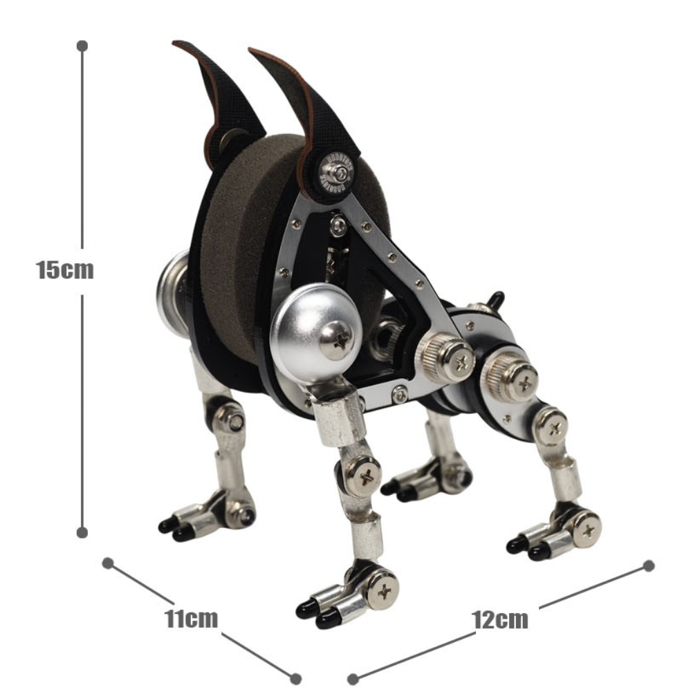 Support de montre chien Drex Robotoys, dimensions 15 x 12 x 11 cm