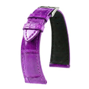 Bracelet Alligator Felix Brillant violet clair - KronoKeeper - vue principale