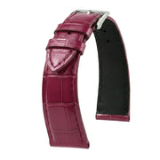 Bracelet Alligator Felix Brillant Fuschia - KronoKeeper - vue principale