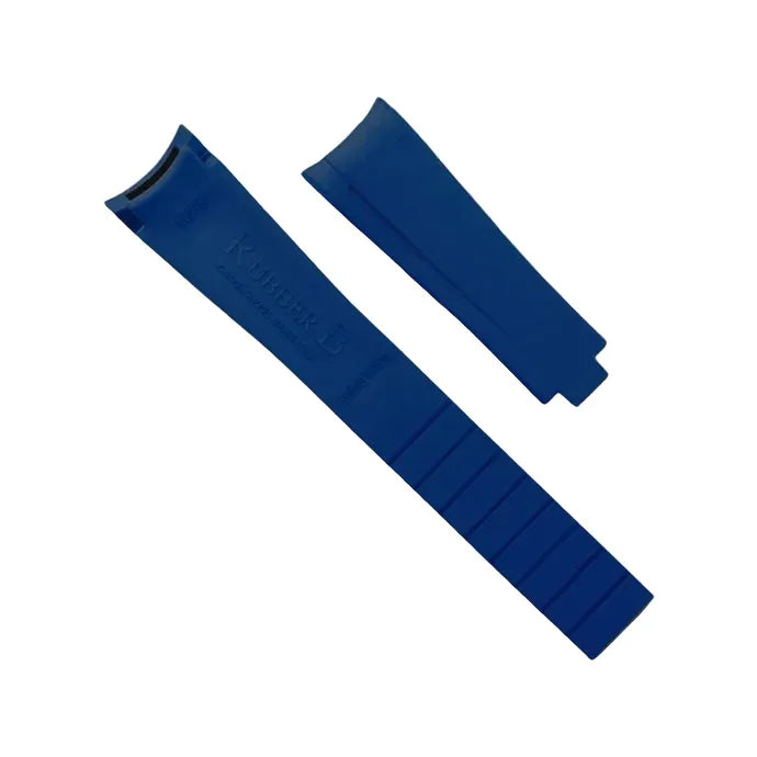 Bracelet RubberB M241 Bleu Marine Bleu - vue principale