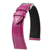 Bracelet Alligator Felix Mat rose - KronoKeeper - vue principale