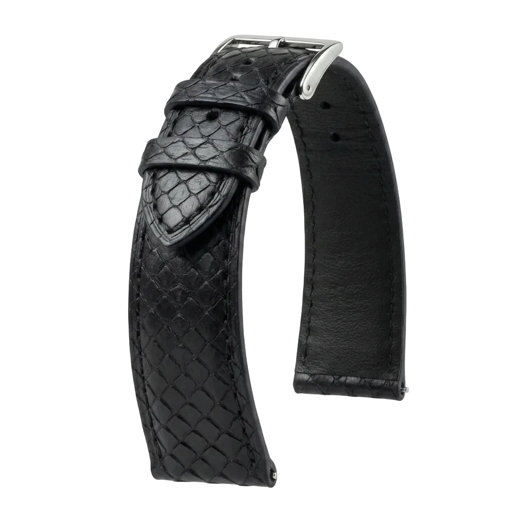 Bracelet Saumon Satiné Carbone - KronoKeeper - vue principale