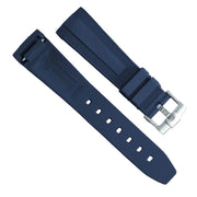 Bracelet en caoutchouc T808 pour Tudor Pelagos FXD 42mm - Bleu - RubberB