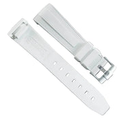 Bracelet en caoutchouc T808 pour Tudor Pelagos FXD 42mm - Blanc - RubberB