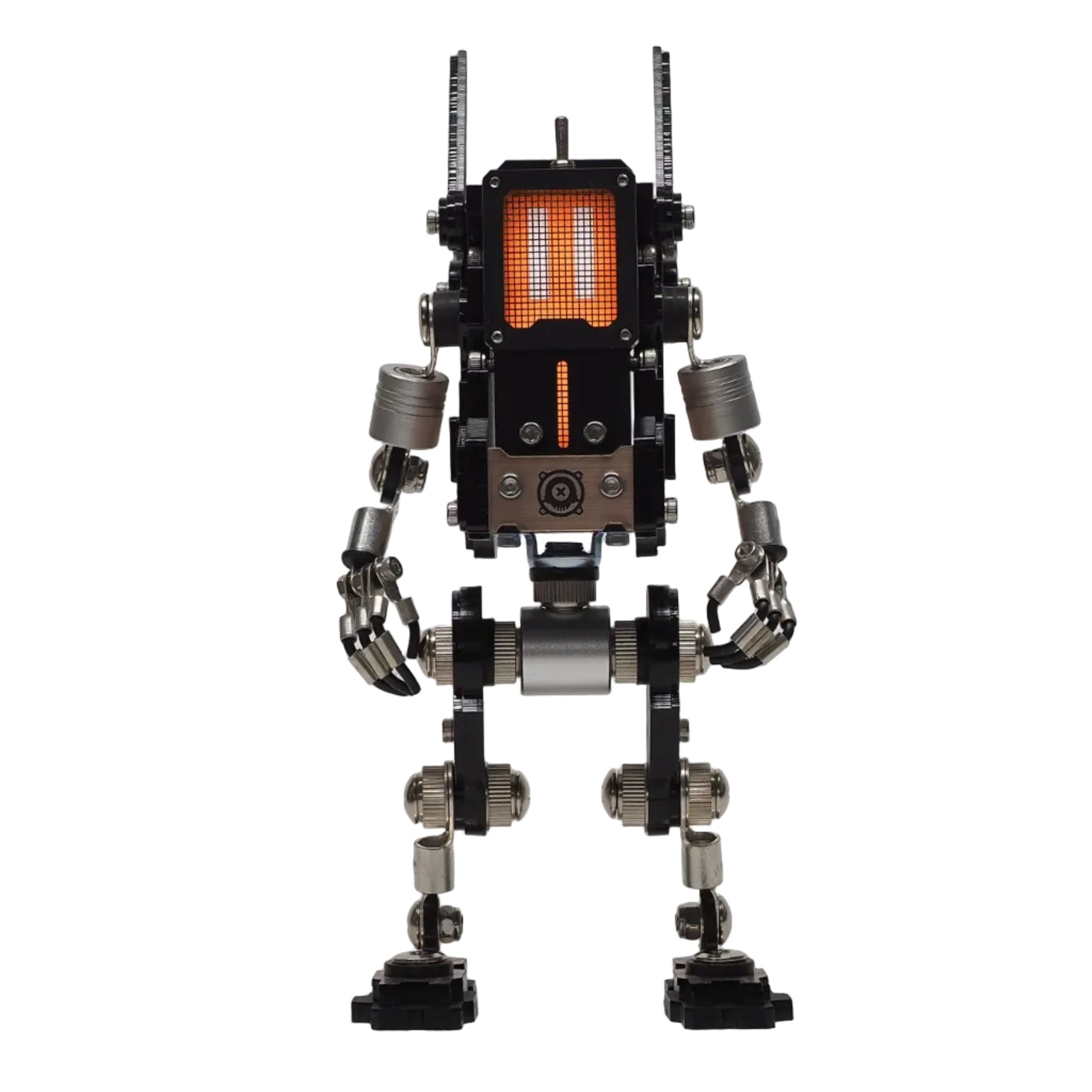 Support de montre robot Luxi Robotoys, vue de dos