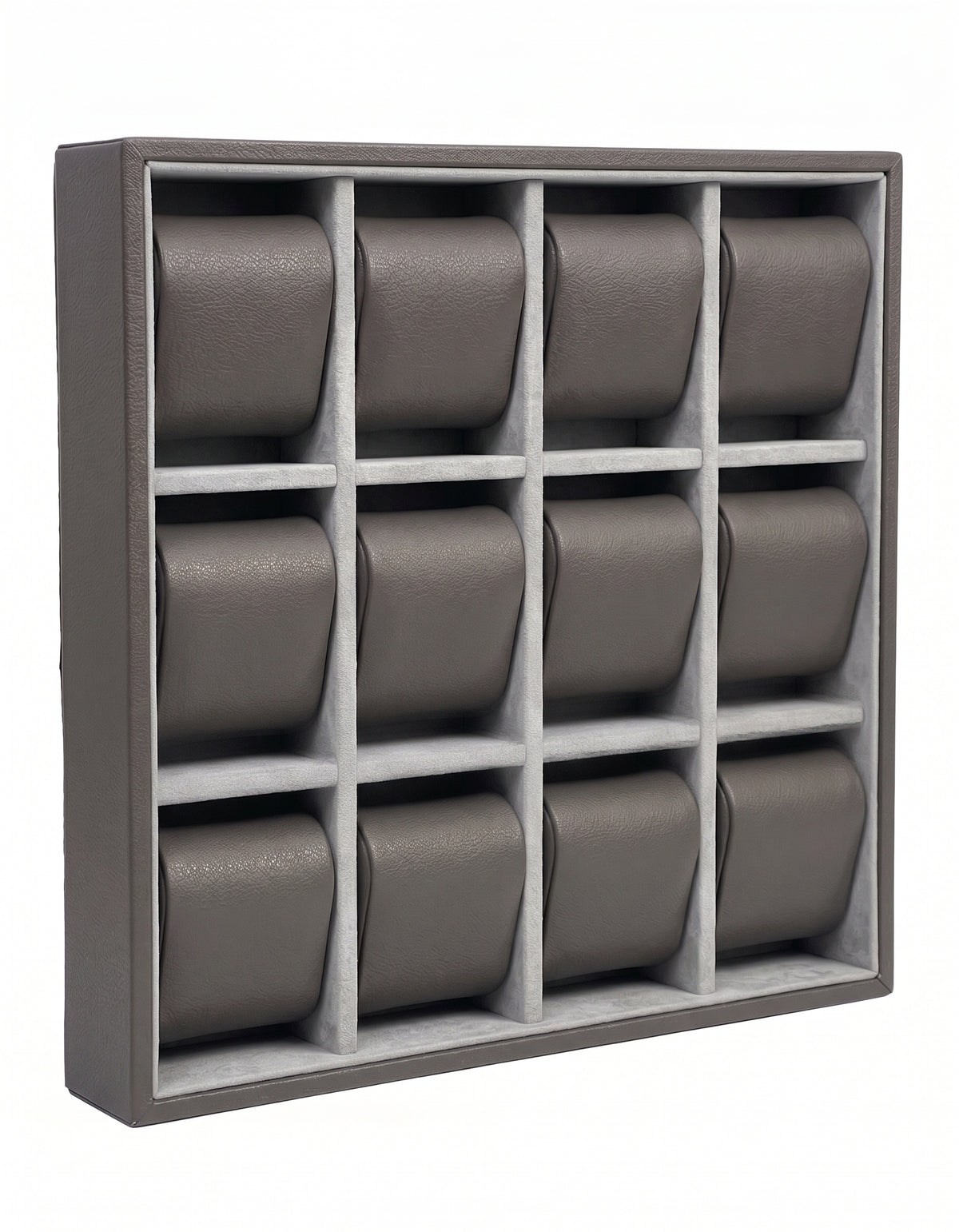 Plateau amovible 12 montres sur coussins inclus avec le coffre-fort sécurisé KronoKeeper